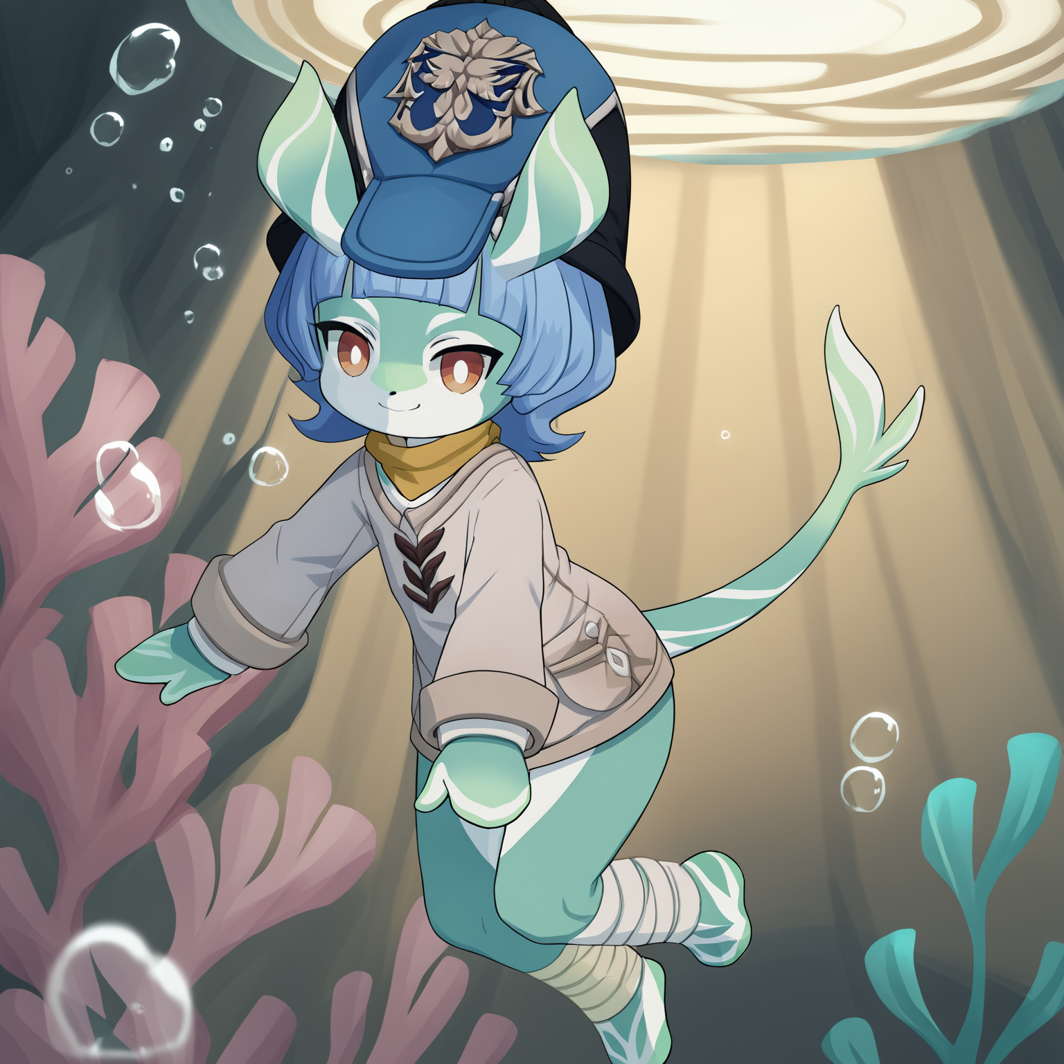 108006-1110418540-score_9, score_8_up, score_7_up, source_anime, BREAK,__solo, melusine, straight ears, thin tail, green skin, orange eyes, blue h.png